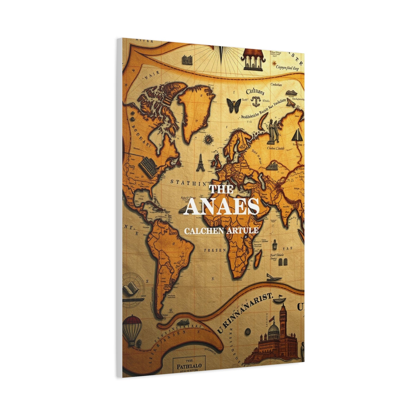 Antique Maps Art Supreme Gallery Wall Art & Canvas Print
