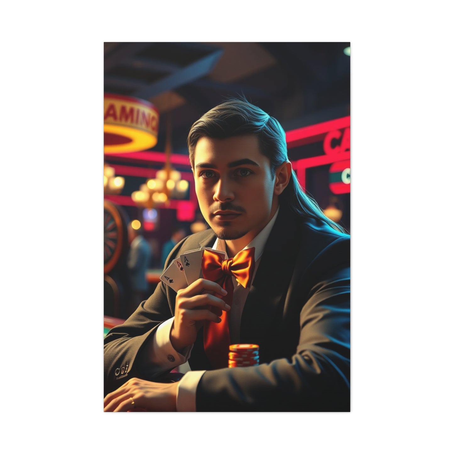 Elite Gambling & Casino Art Vision Wall Art & Canvas Print
