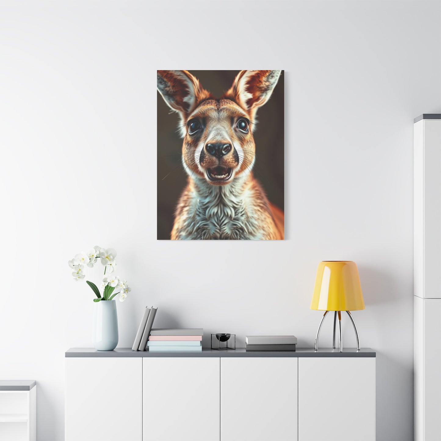 Vision Kangaroo Art Art Wall Art & Canvas Print