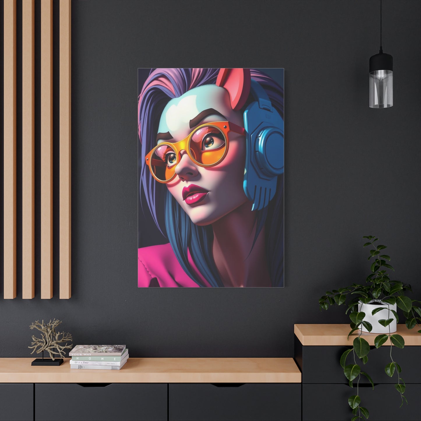 Majestic Pop Narrative Wall Art & Canvas Print