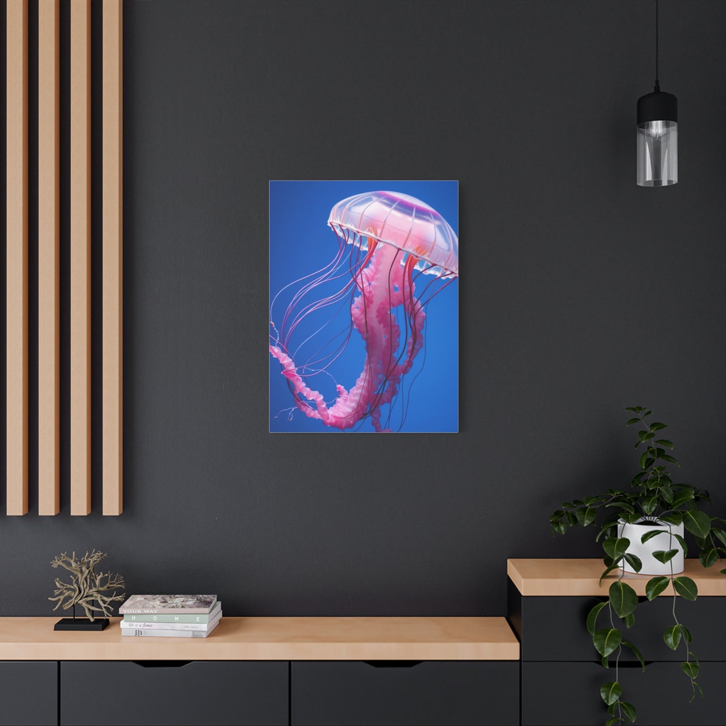 Vision Jellyfish Art Art Wall Art & Canvas Print