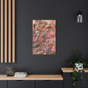 Pink Succulent Garden Wall Art & Canvas Print