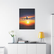 Sunset Horizon Flight Triumph Wall Art & Canvas Prints