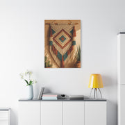 Southwestern Macrame Textile Wall Art & Canvas Print