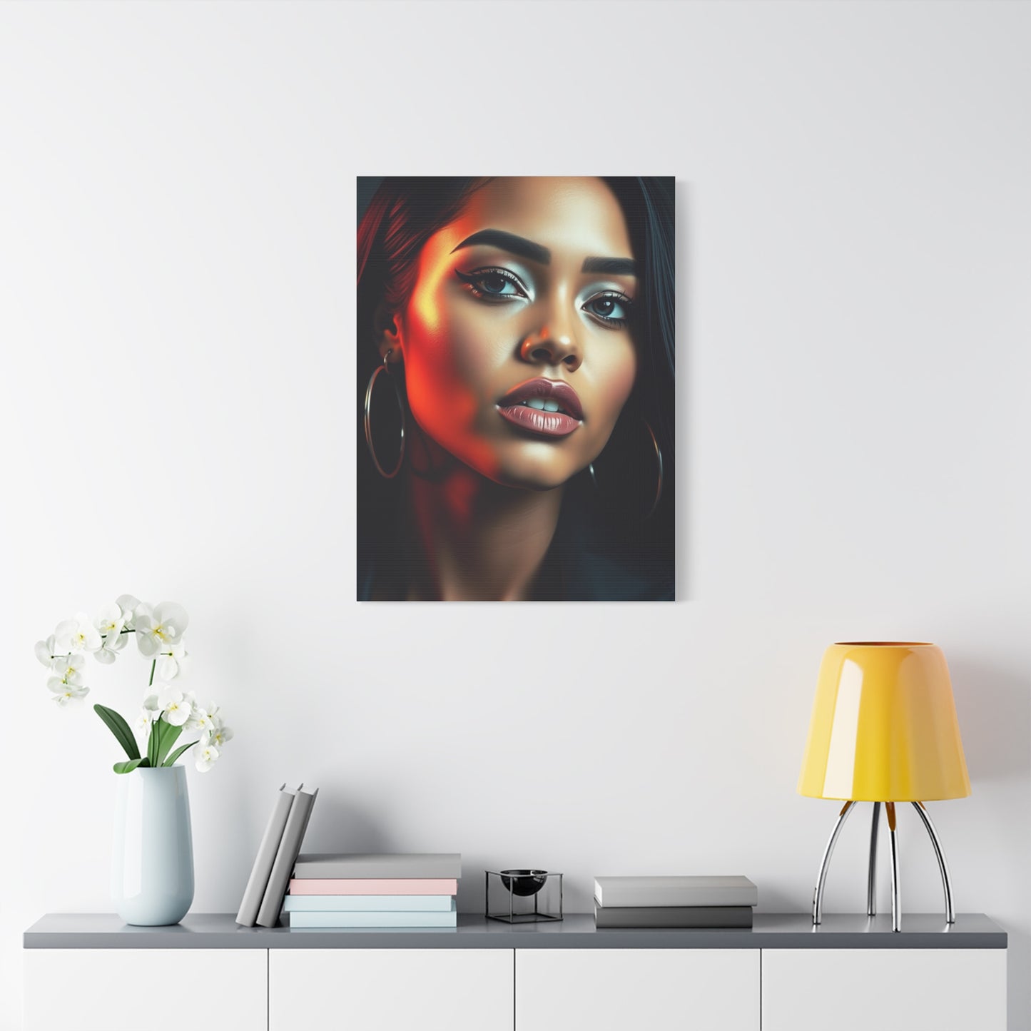Aaliyah Art premium Canvas Gallery Wall Art & Canvas Print