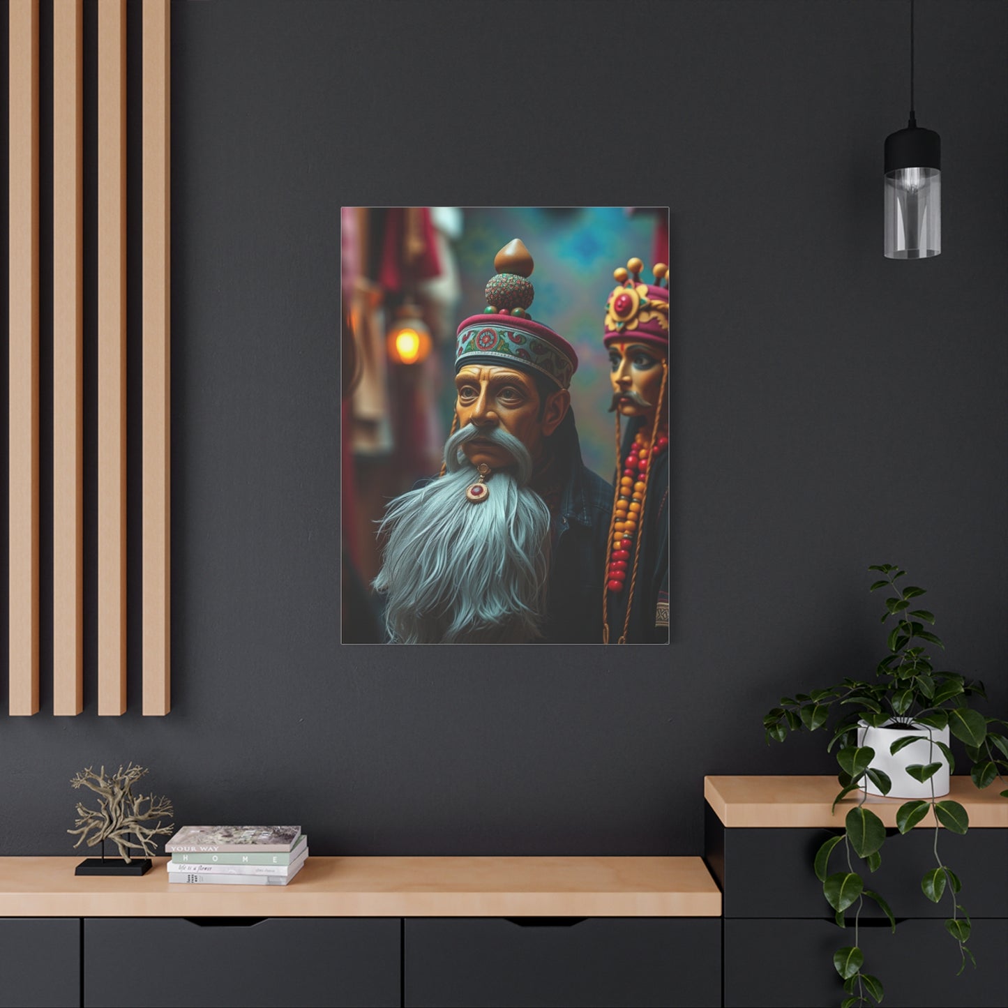 Masterpiece Folk Art Vision Wall Art & Canvas Print