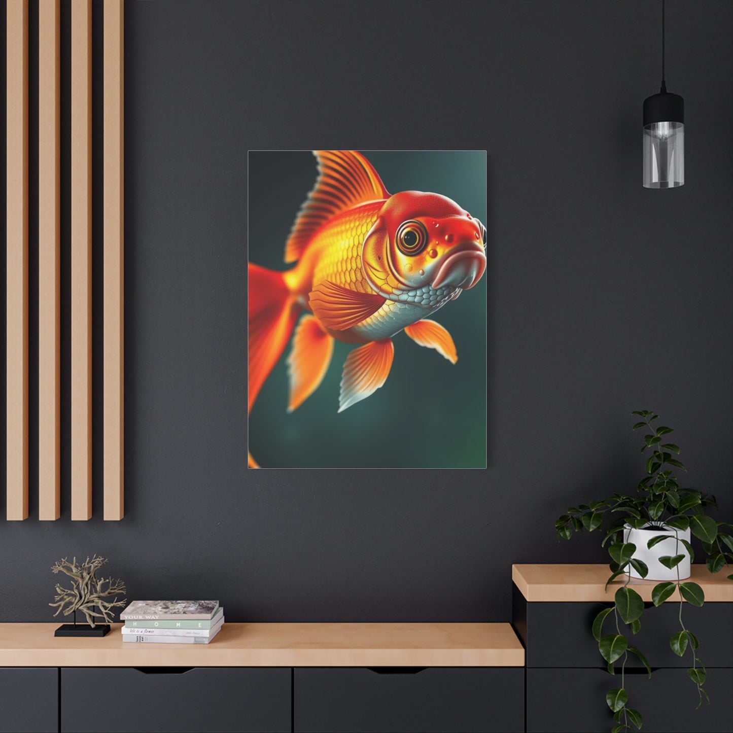 Goldfish Art Supreme Canvas Wall Art & Canvas Print