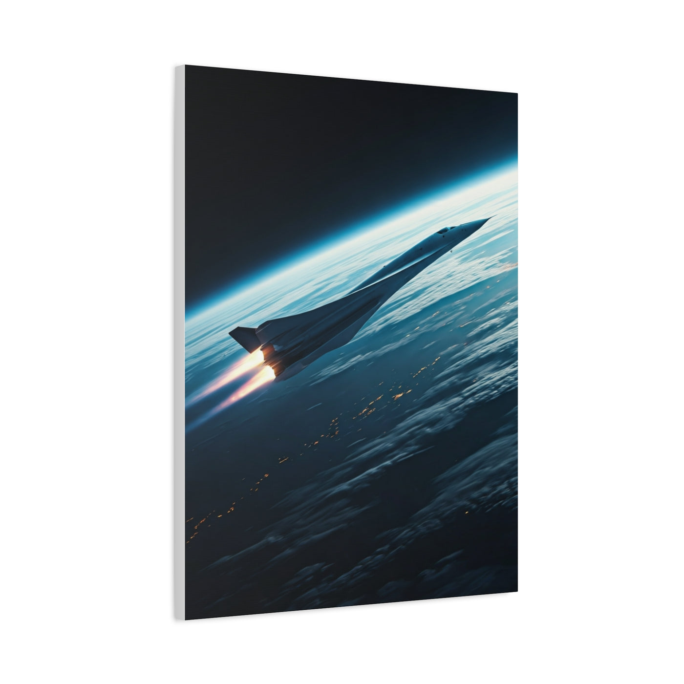 Hypersonic Spacecraft Speed Flight Wall Art & Canvas Prints