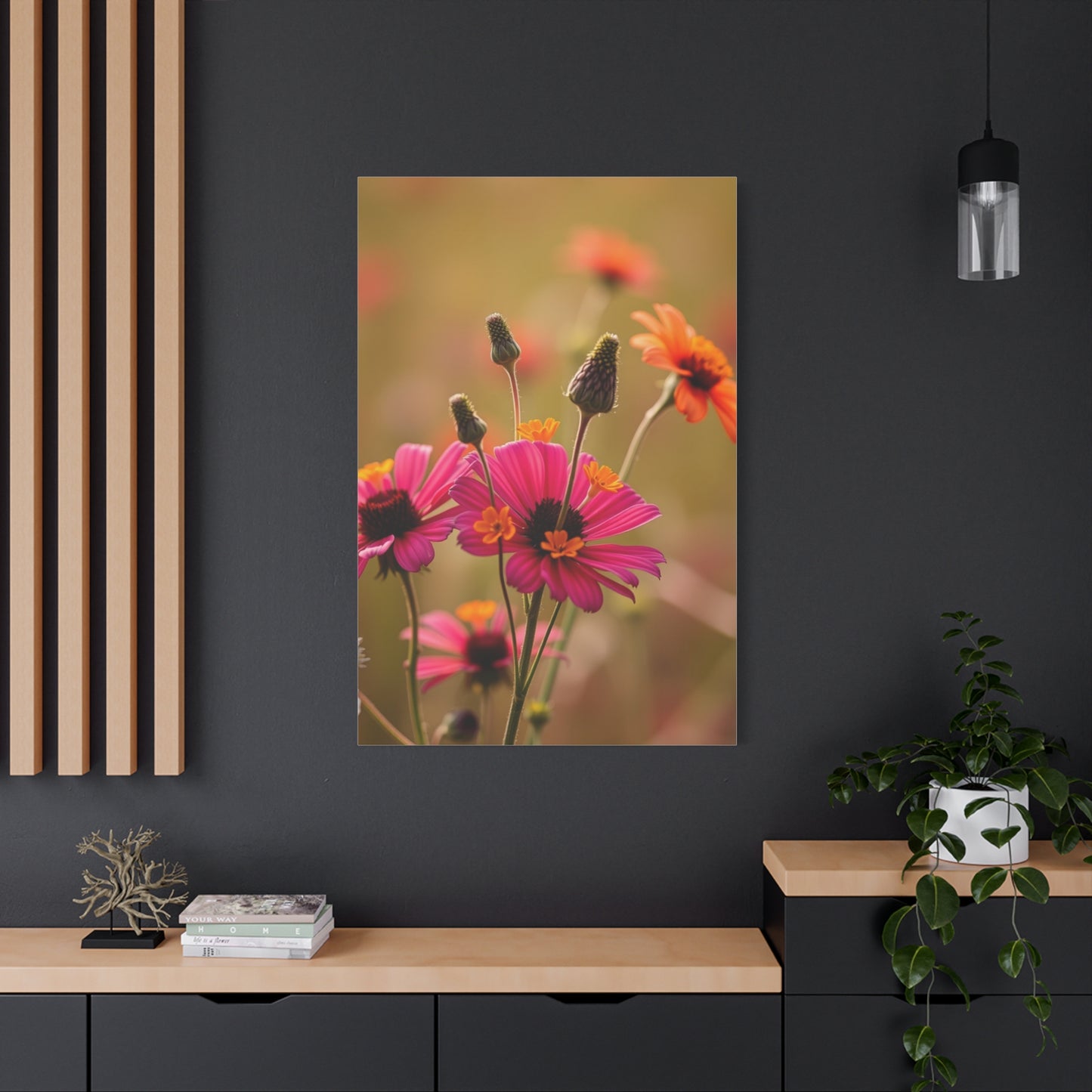 Supreme Wildflowers Art Beautiful Collection Wall Art & Canvas Print