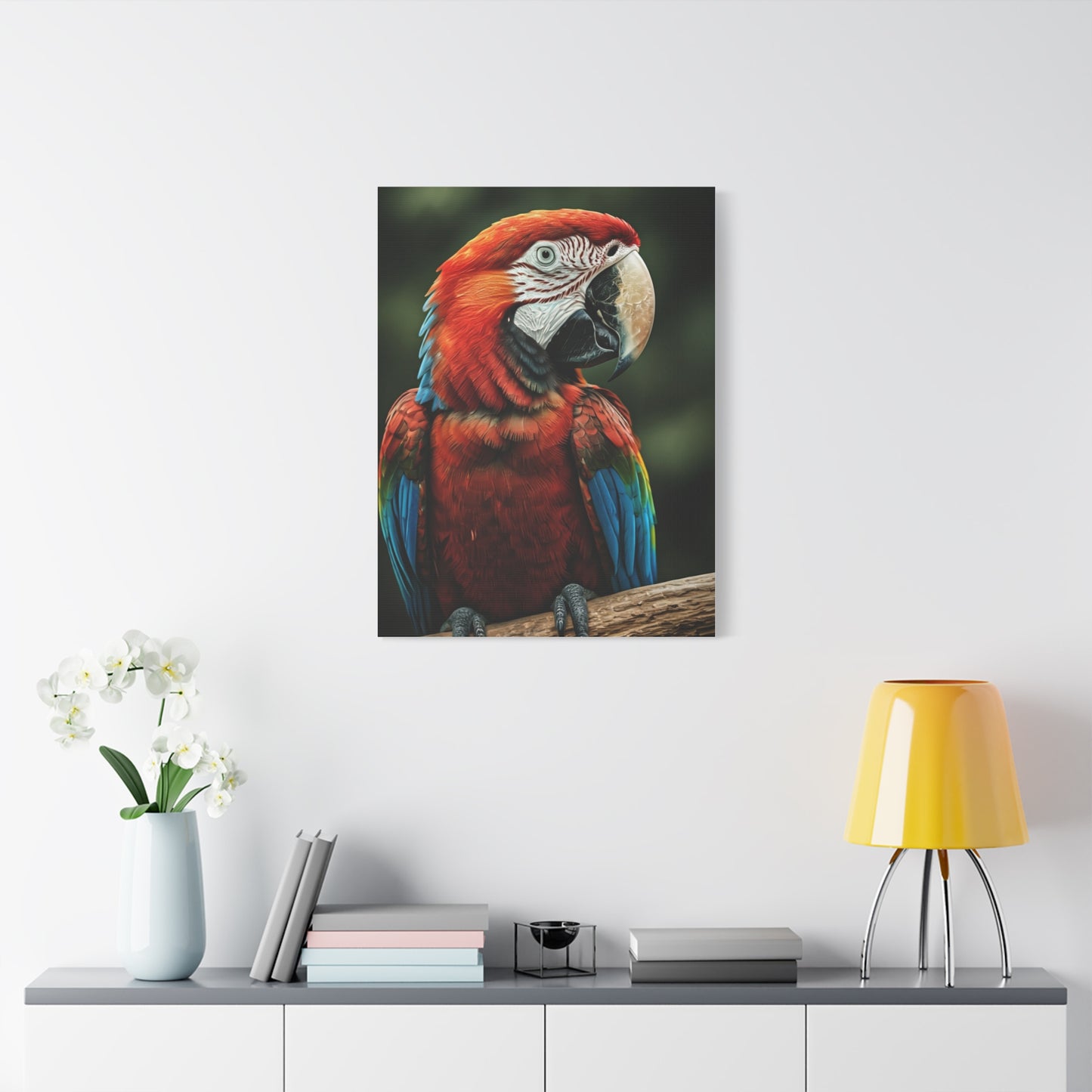 Scarlet Macaw Majesty Wall Art & Canvas Prints