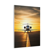Runway Golden Departure Wall Art & Canvas Prints