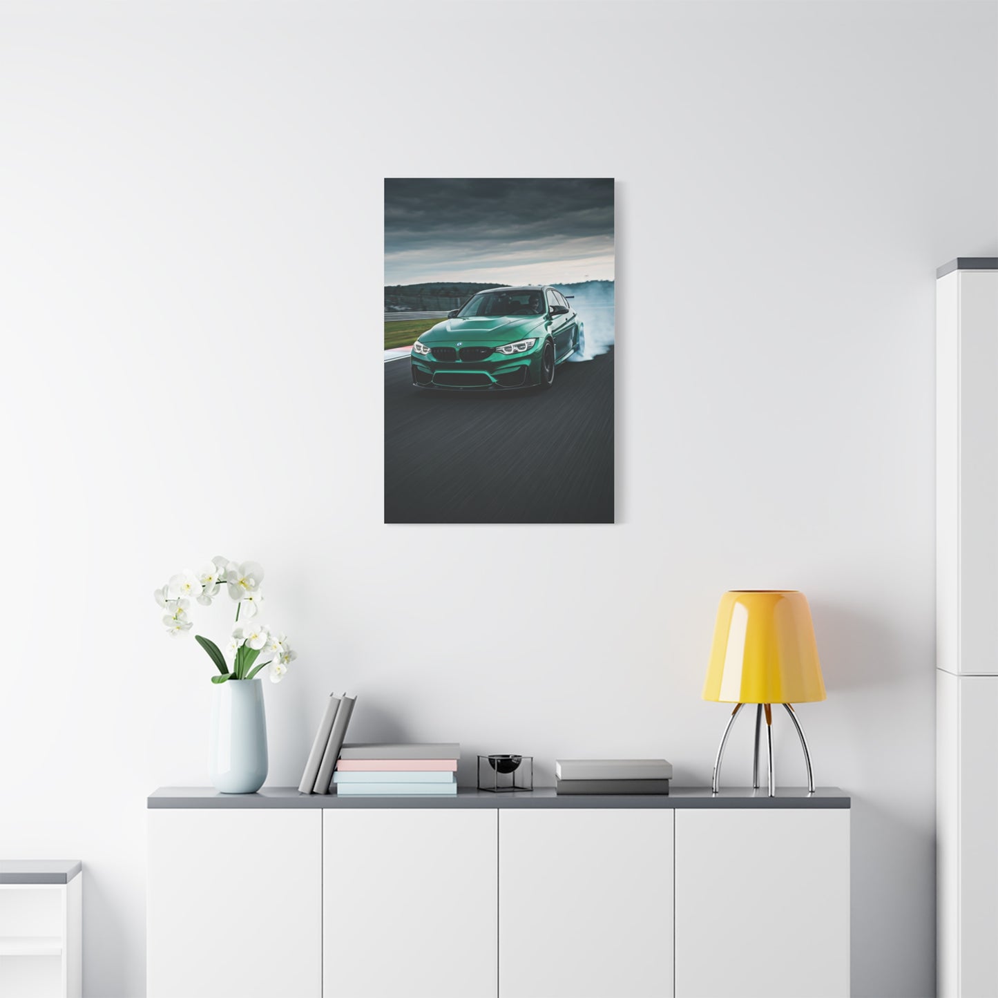 BMW M3 Track Entry Drift Precision Wall Art & Canvas Prints