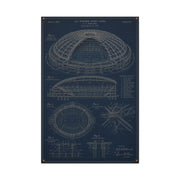 All Weather Stadium Blueprint Sports Wall Art & Canvas Print