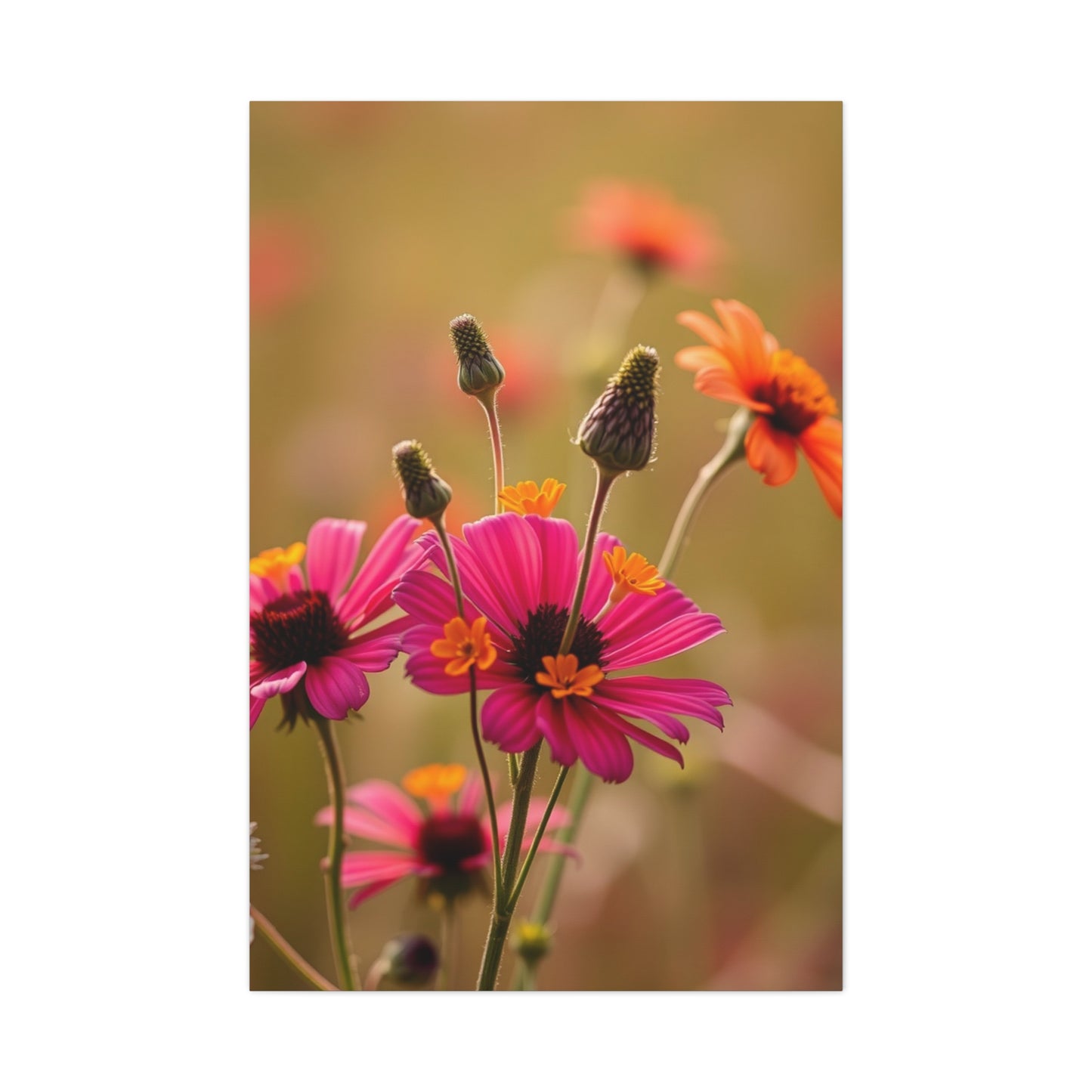 Supreme Wildflowers Art Beautiful Collection Wall Art & Canvas Print