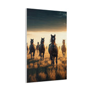 Wild Horses at Dawn Wall Art & Canvas Prints