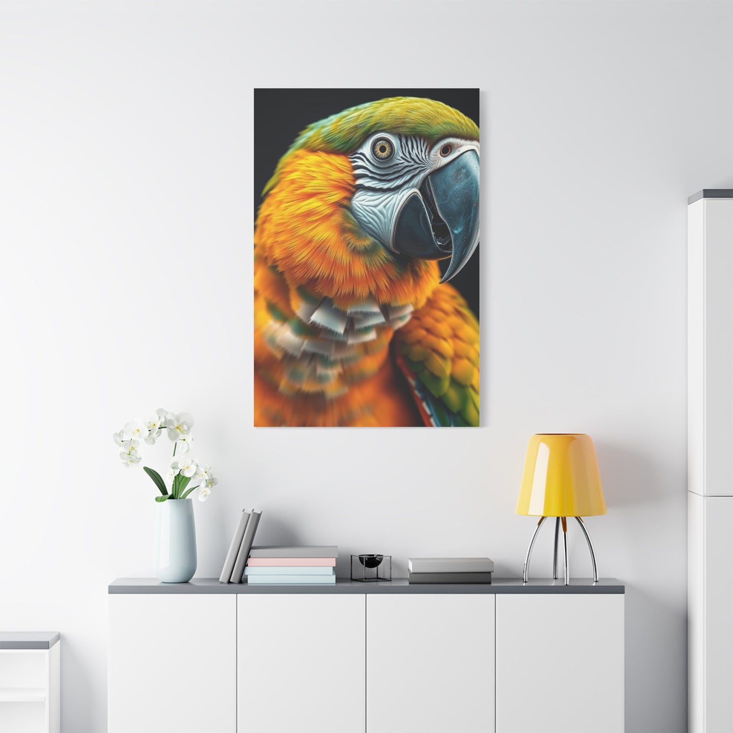 Vision Parrot Art Art Wall Art & Canvas Print