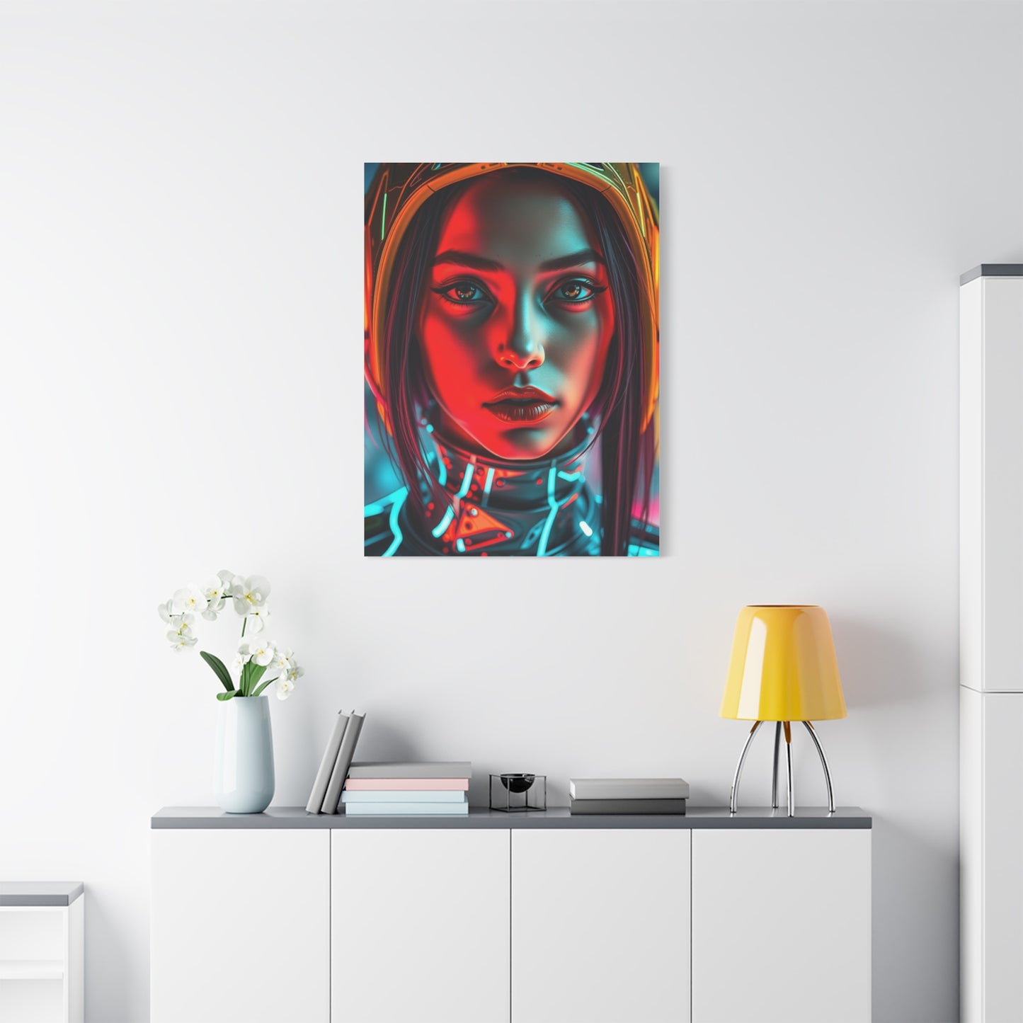Supreme Cyberpunk Art Collection Wall Art & Canvas Print
