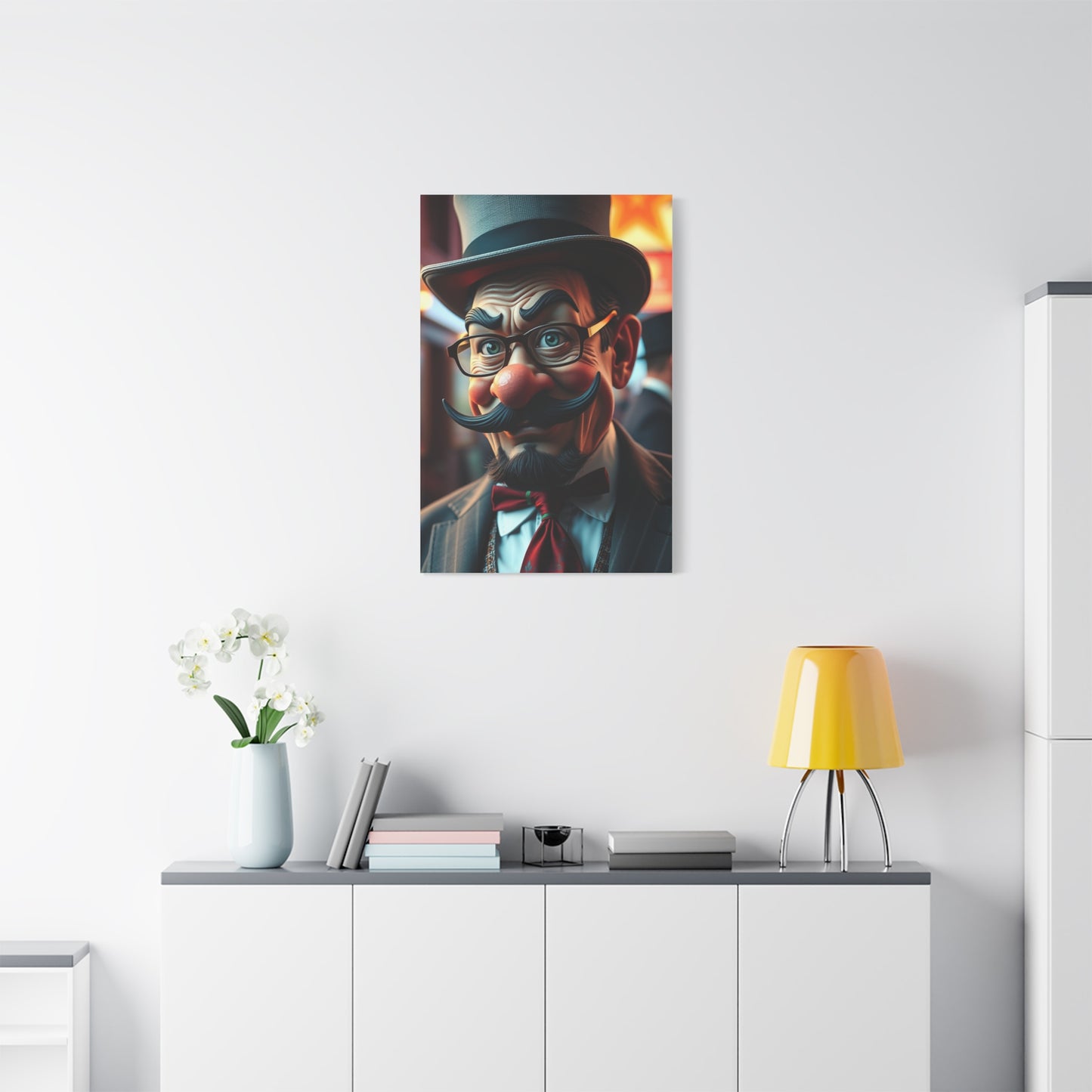 Rich Uncle Pennybags Art Supreme Gallery Wall Art & Canvas Print