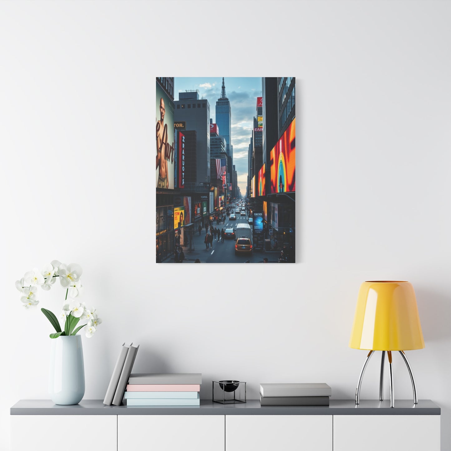 Gotham Nocturne Canvas Wall Art & Canvas Print