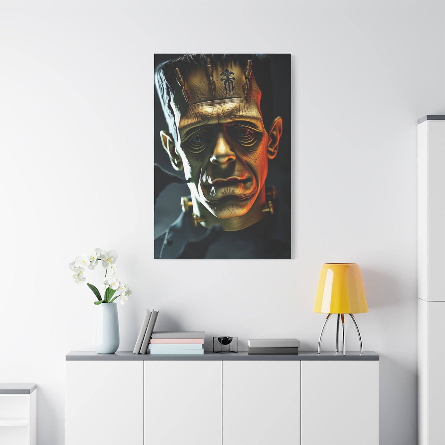 Vision Frankenstein Art Art Wall Art & Canvas Print