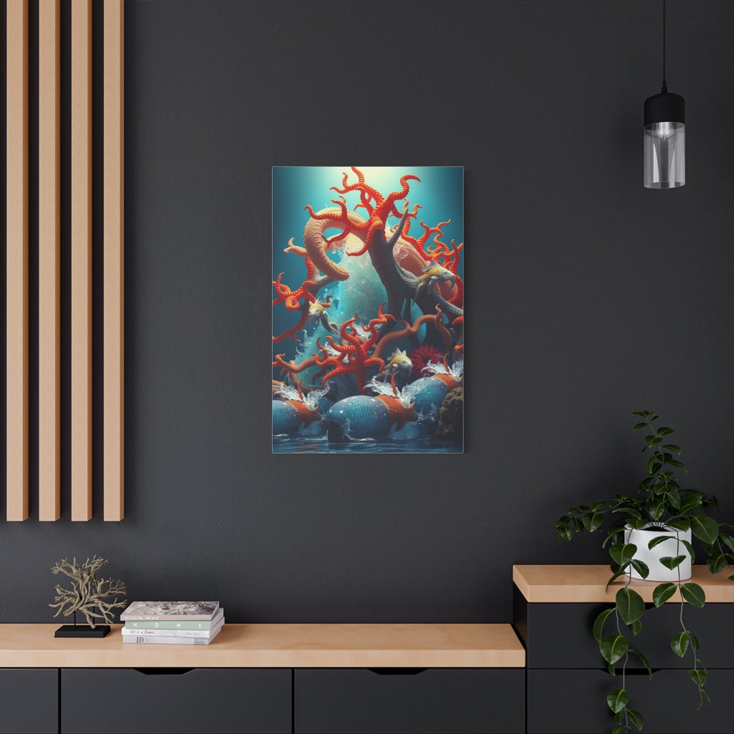 Enchanted Blue Horizon Wall Art & Canvas Print