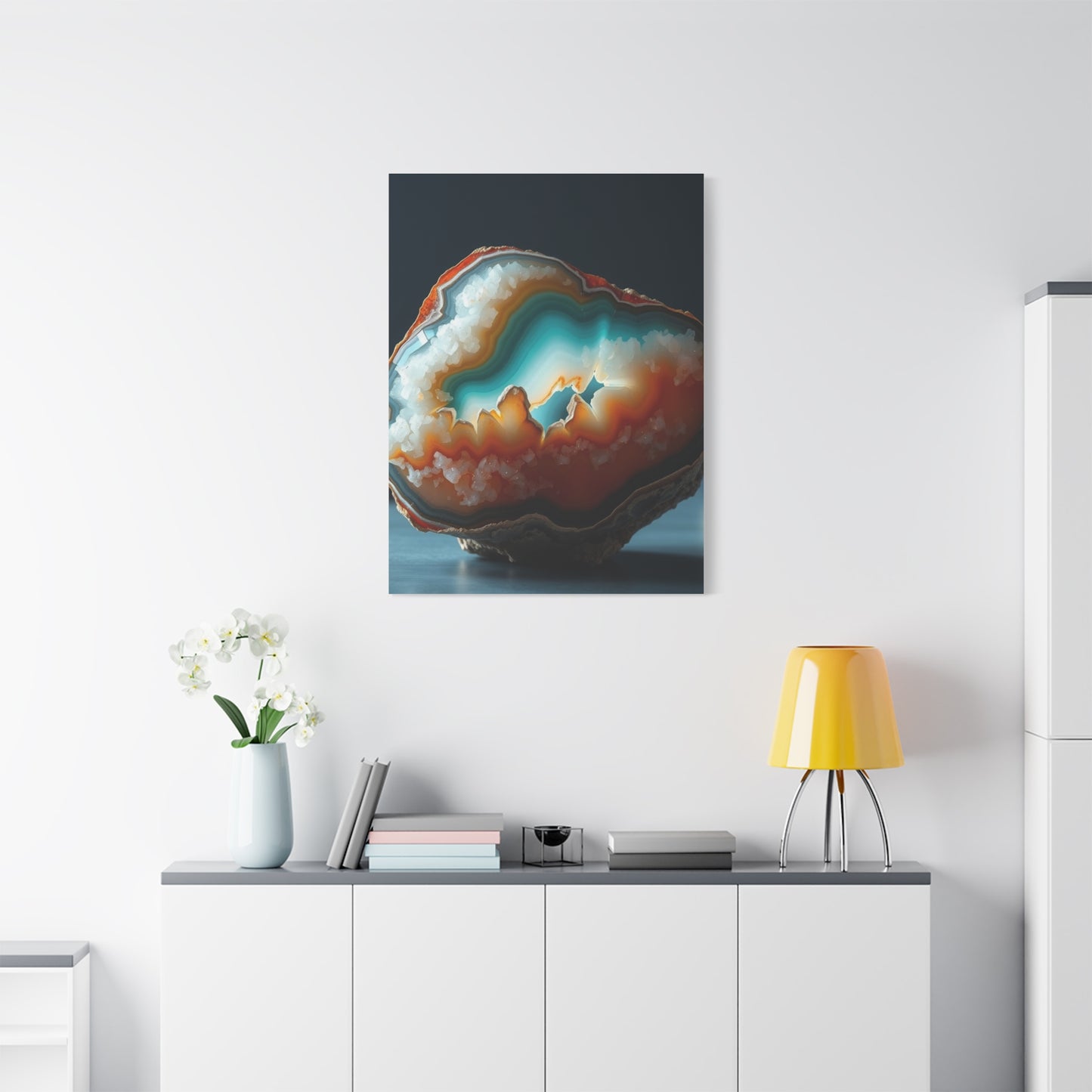 Agates, Geodes & Minerals Art Supreme Canvas Wall Art & Canvas Print