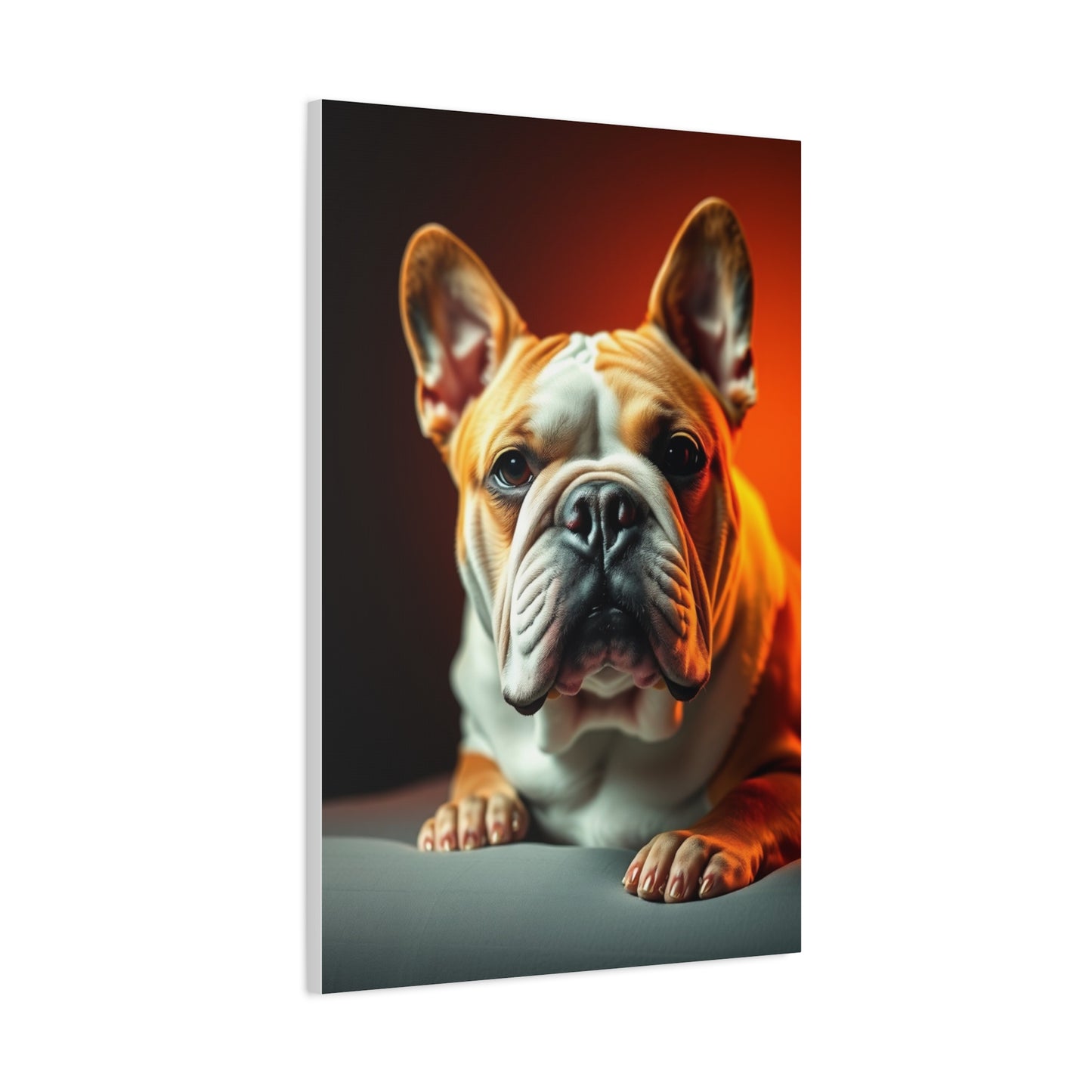 Supreme Bulldog Art Beautiful Collection Wall Art & Canvas Print