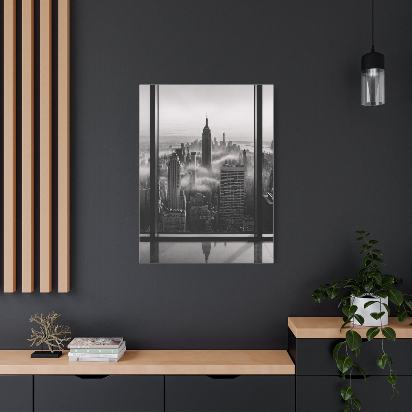 Empire State Window Perspective Wall Art & Canvas Print