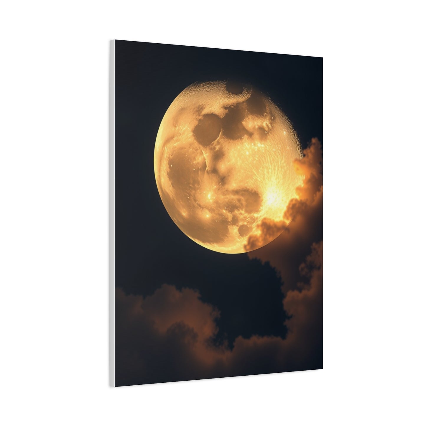 Supreme Crescent Moon Art Beautiful Collection Wall Art & Canvas Print