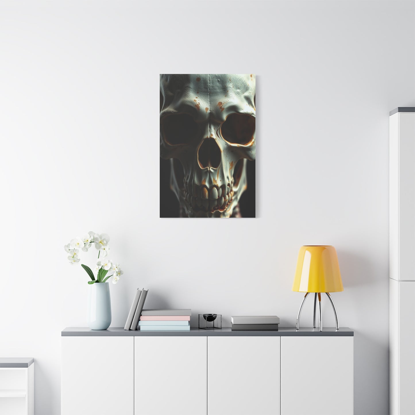 Supreme Skulls Art Beautiful Collection Wall Art & Canvas Print