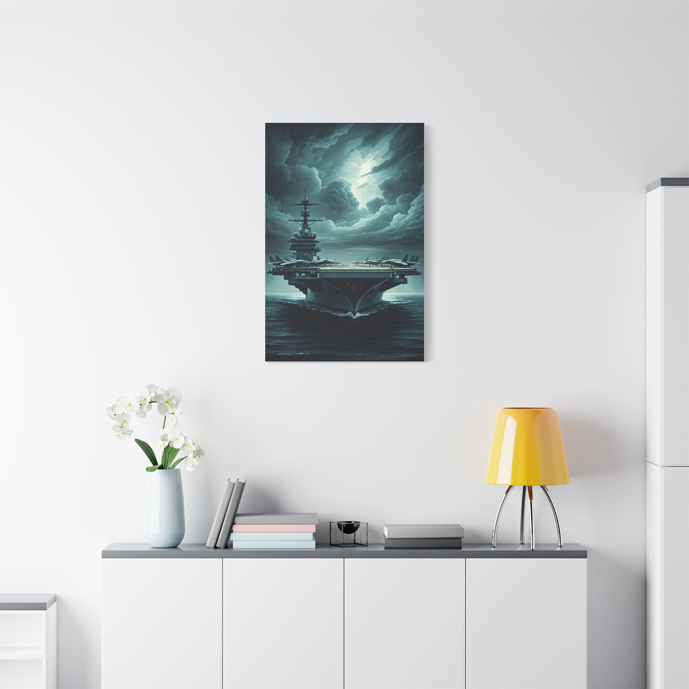 Stormfront Aircraft Carrier Wall Art & Canvas Prints