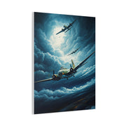 Thunder Squadron Dogfight Sky Wall Art & Canvas Prints