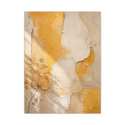 Sunlit Plaster Organic Wall Texture Composition Wall Art & Canvas Print