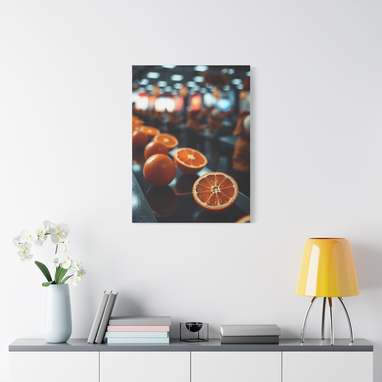Golden Saffron Masterpiece Wall Art & Canvas Print