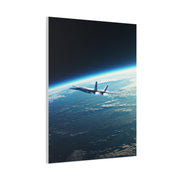 High-Altitude Spaceplane Earth Orbit Wall Art & Canvas Prints