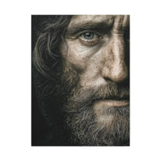 Christ Close-Up Emotional Portrait Wall Art & Canvas Print
