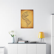 Nautical Ship Map Antique Wall Art & Canvas Prints