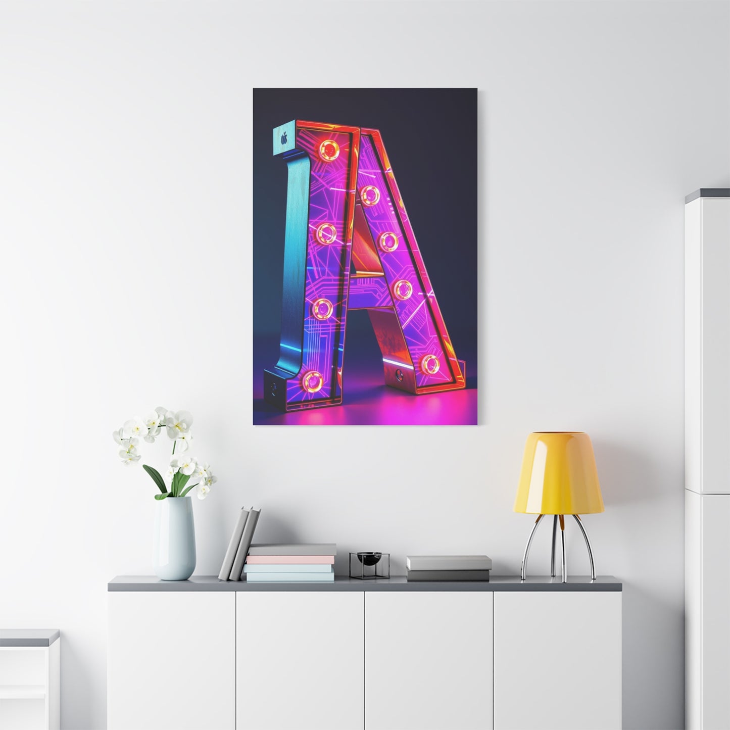 A Alphabet & Letter Art Artisan Canvas Wall Art & Canvas Print