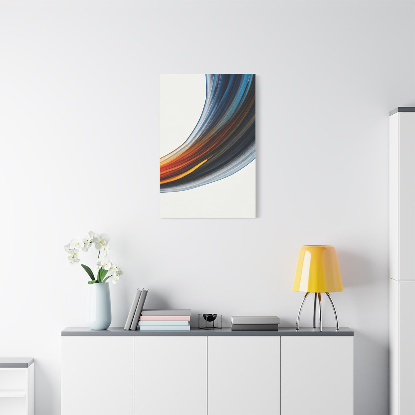 Flowing Arc Motion Abstract Wall Art & Canvas Prints
