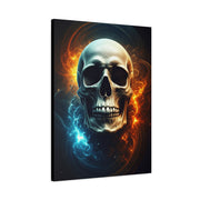 Elemental Duality Skull Wall Art & Canvas Prints