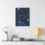 Bioluminescent Deep Sea Mermaid Wall Art & Canvas Print