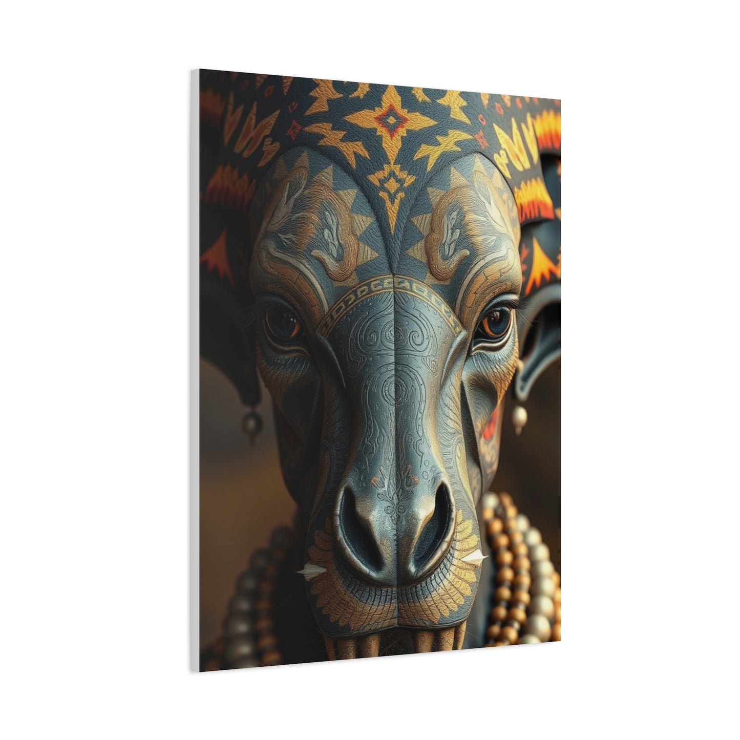 Opulent Sahara Silhouettes Canvas Wall Art & Canvas Print