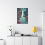 Batman vs Superman Intense Close-Up Poster Wall Art & Canvas Print