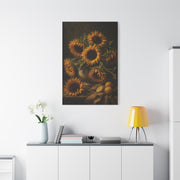 Old Master Sunflower Still Life Wall Art & Canvas Print