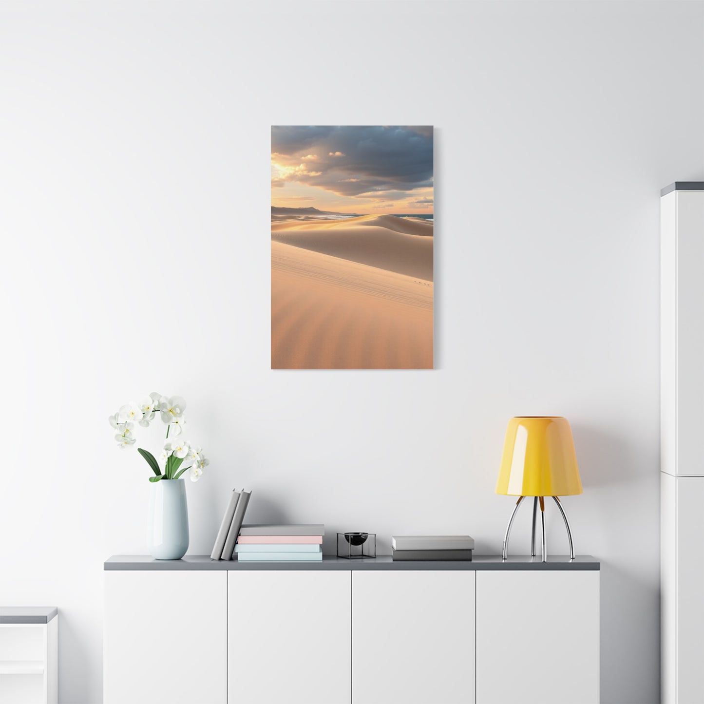 Coastal Sand Dunes Art Supreme Canvas Wall Art & Canvas Print