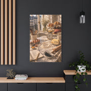 Parisian Marble Pastry Station Wall Art & Canvas Print