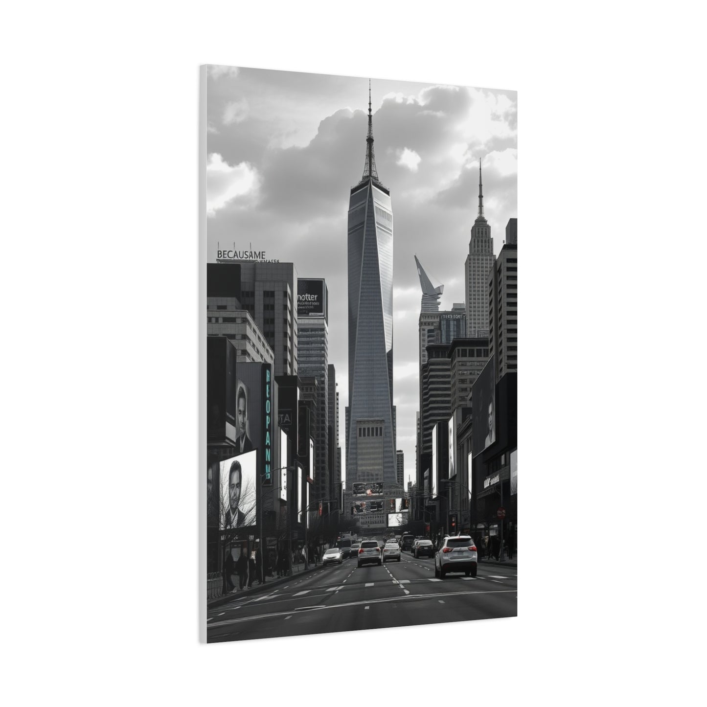 Supreme Black & White Cityscapes Art Beautiful Collection Wall Art & Canvas Print