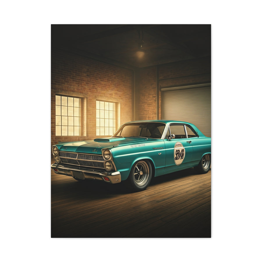 Ford Fairlane Classic Street Build Wall Art & Canvas Prints