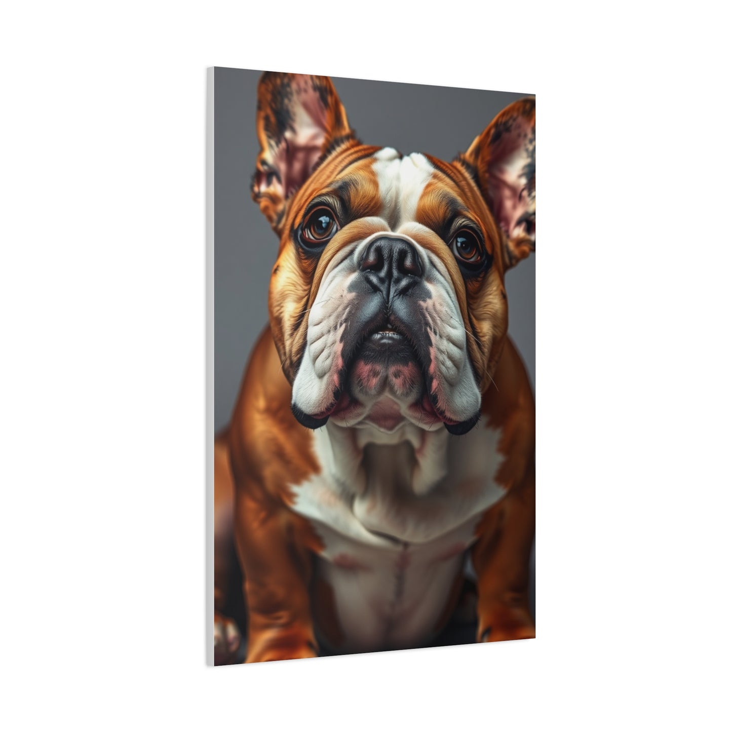 Masterpiece Bulldog Art Vision Wall Art & Canvas Print