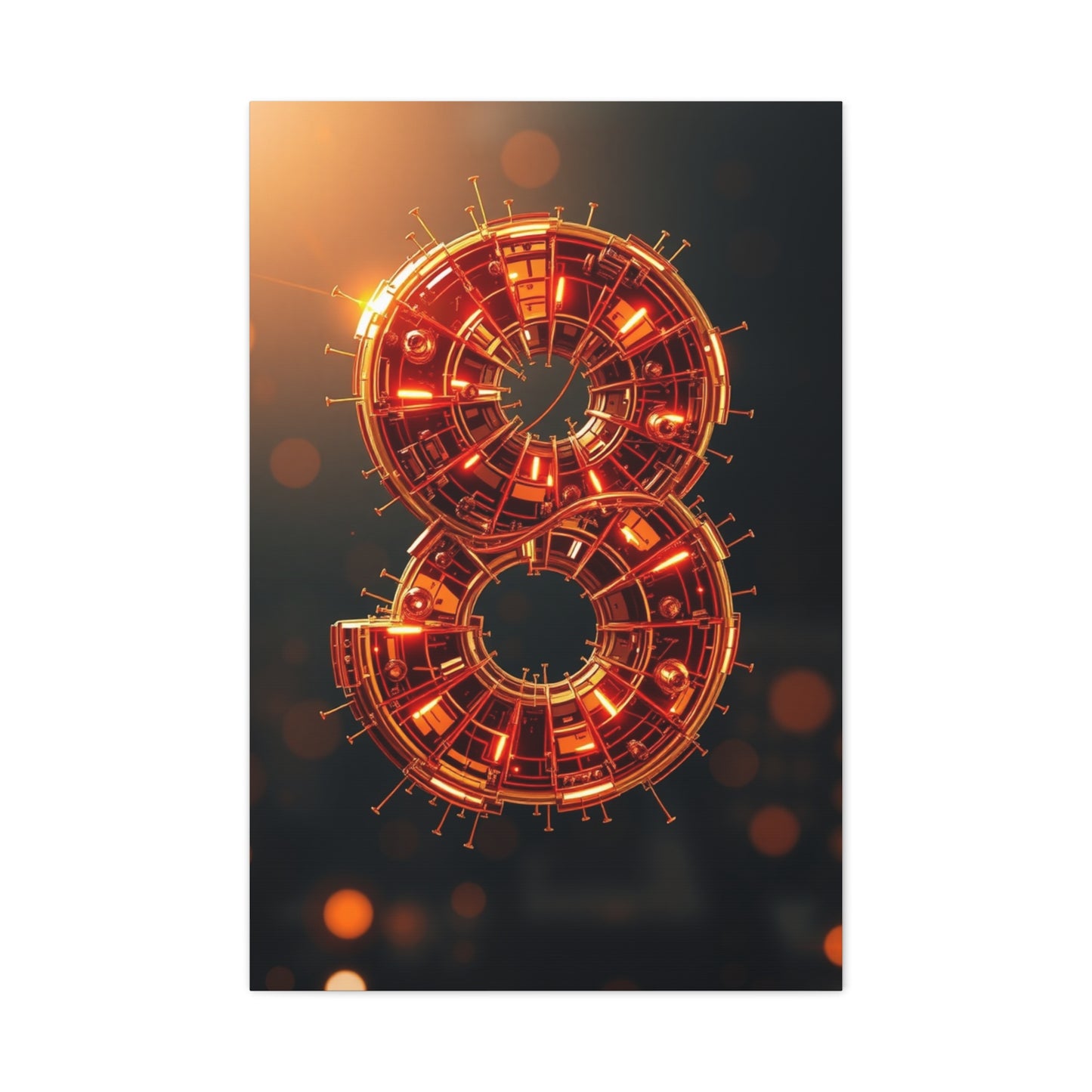 Numbers Art Supreme Canvas Wall Art & Canvas Print